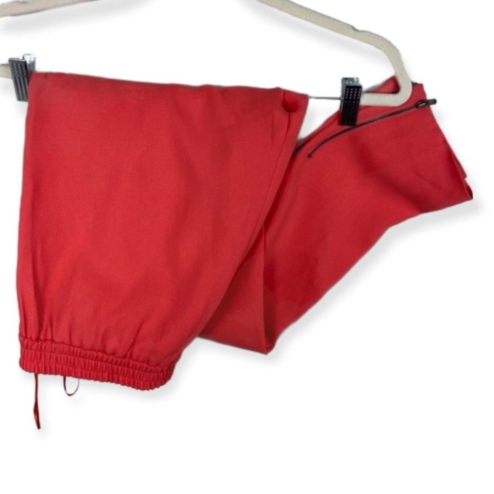 Stella McCartney‎ Tamara Trousers Coral Red Womens Size 38 or US Size 4 Pants - Picture 15 of 15
